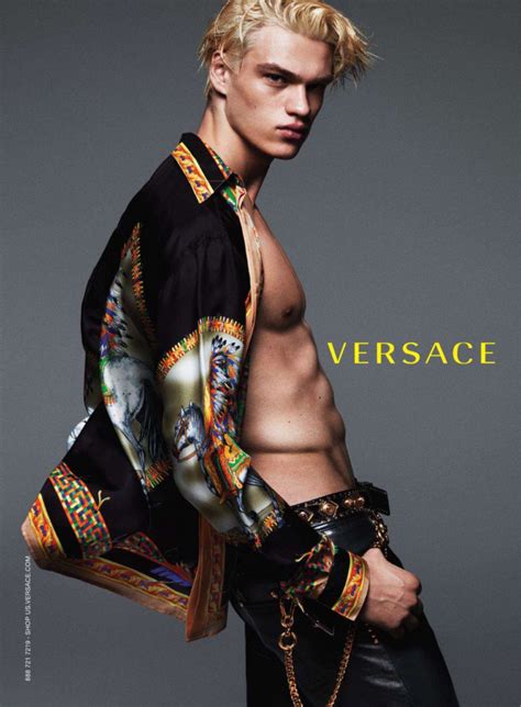 versace for menadverts|Versace fashion show campaign.